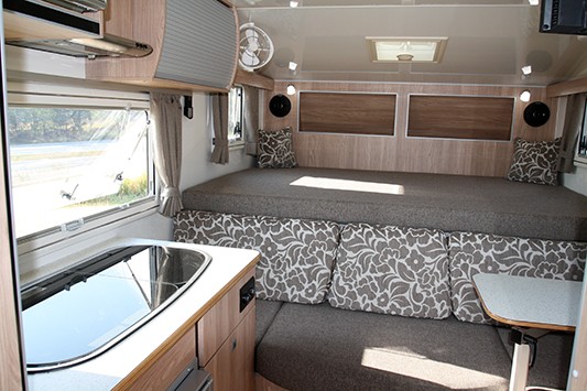 Ozcape Campers Slide-On Woondabaa bed area