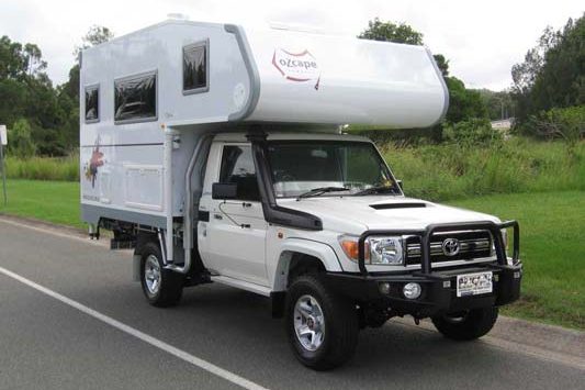 Ozcape Campers Slide-On Optima on LandCruiser