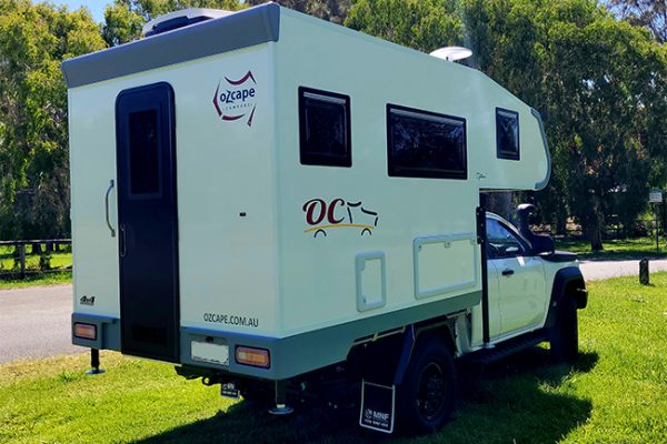 Ozcape Optima on Ford Ranger SuperDuty SuperCab. The ultimate stylish 4x4 travel set up